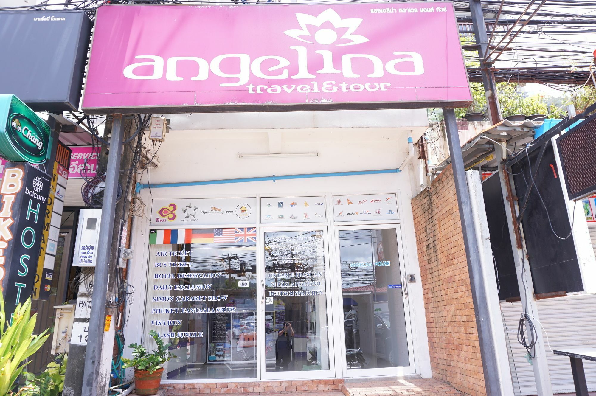 Angelina Guesthouse Patong Exterior photo